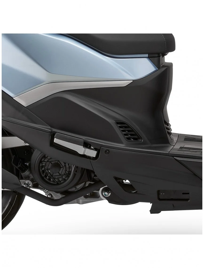 DES125 Motosiklet Mavi-Gri-Gümüş